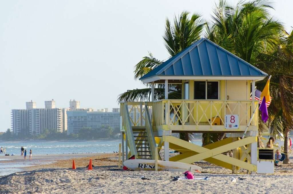 Beaches in Miami