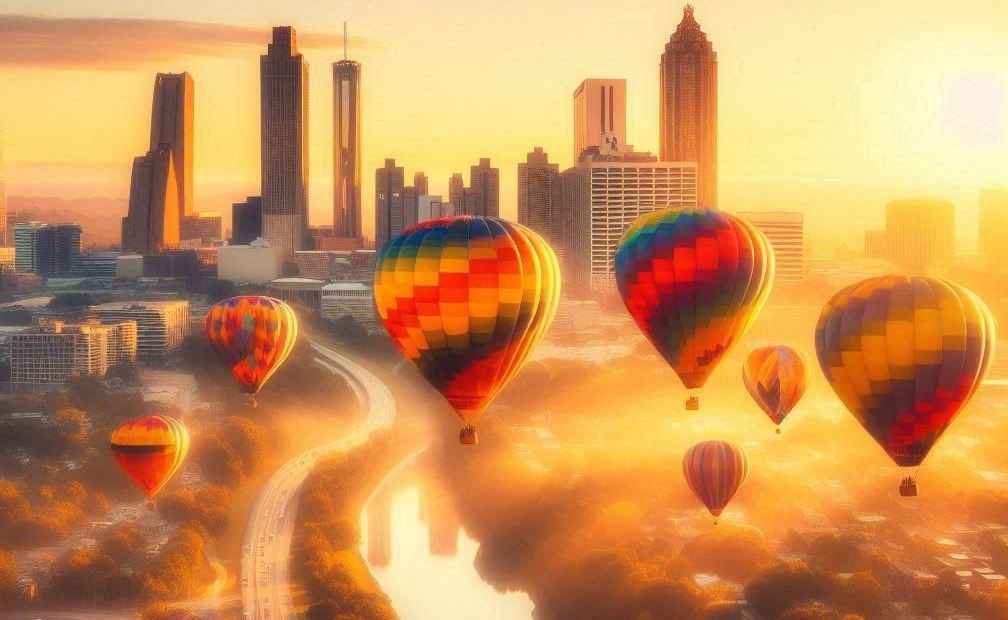 hot air balloon rides in georgia